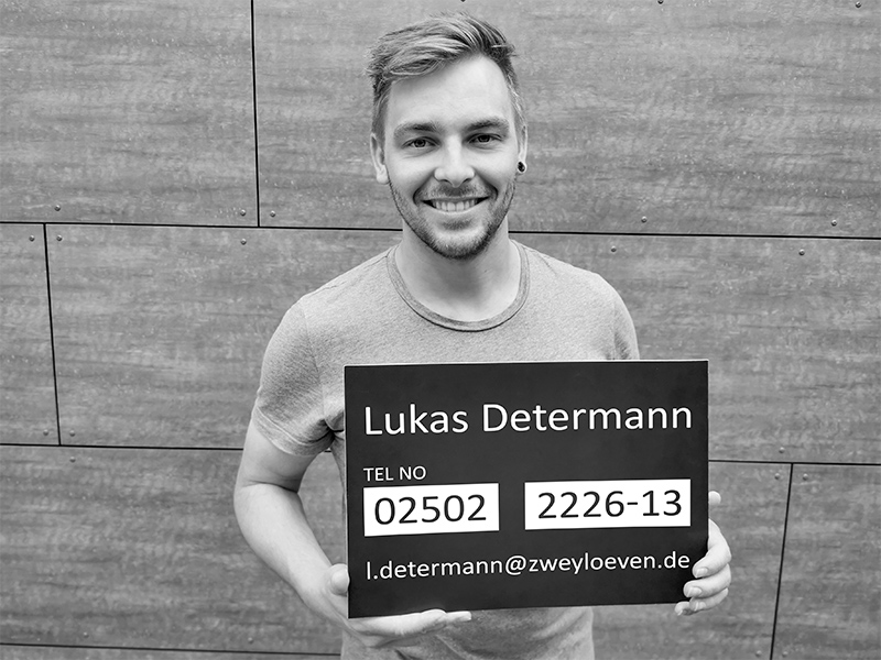 Lukas Determann - Grafikdesigner, Mediengestalter, Content-Creater, Fotograf