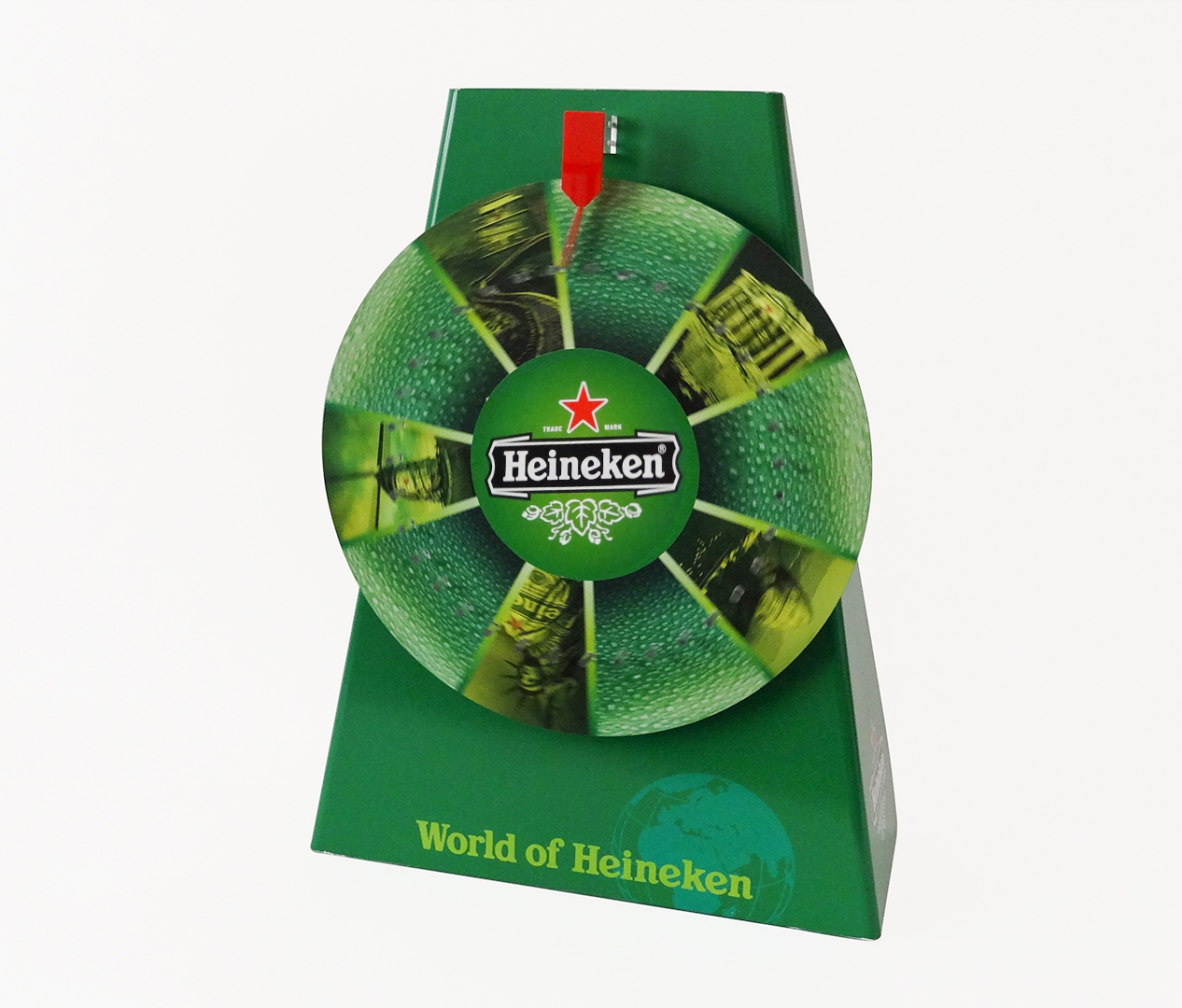 Glücksrad für Heineken