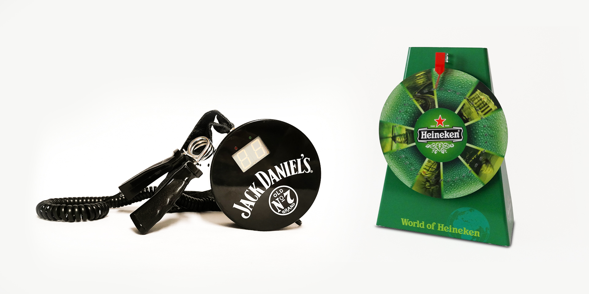 Zweyloeven GmbH - Jack Daniel's Handtrainer - Heineken Glücksrad