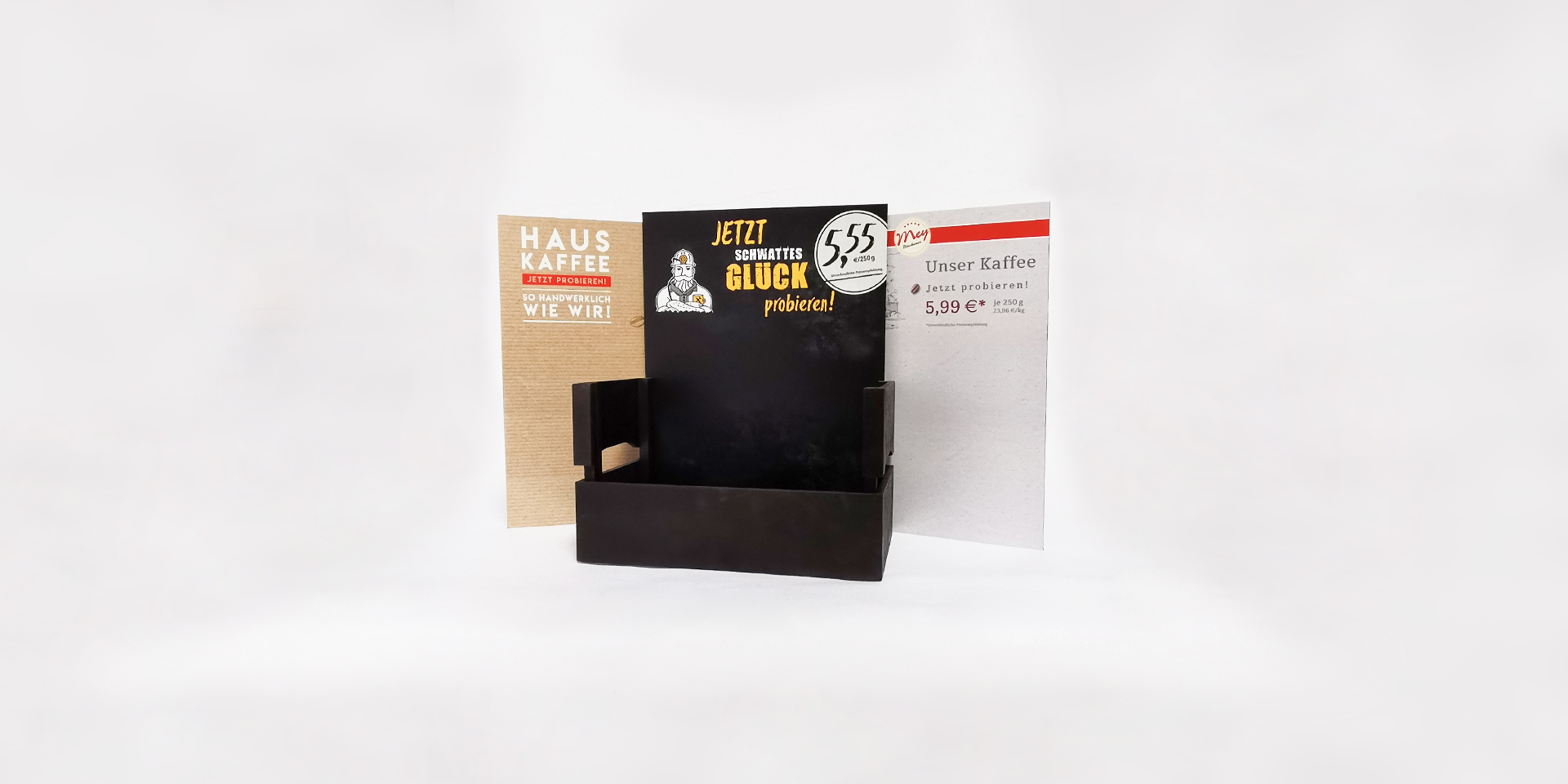 Meister Kaffee - Tresendisplay - Zweyloeven Werbeproduktion GmbH