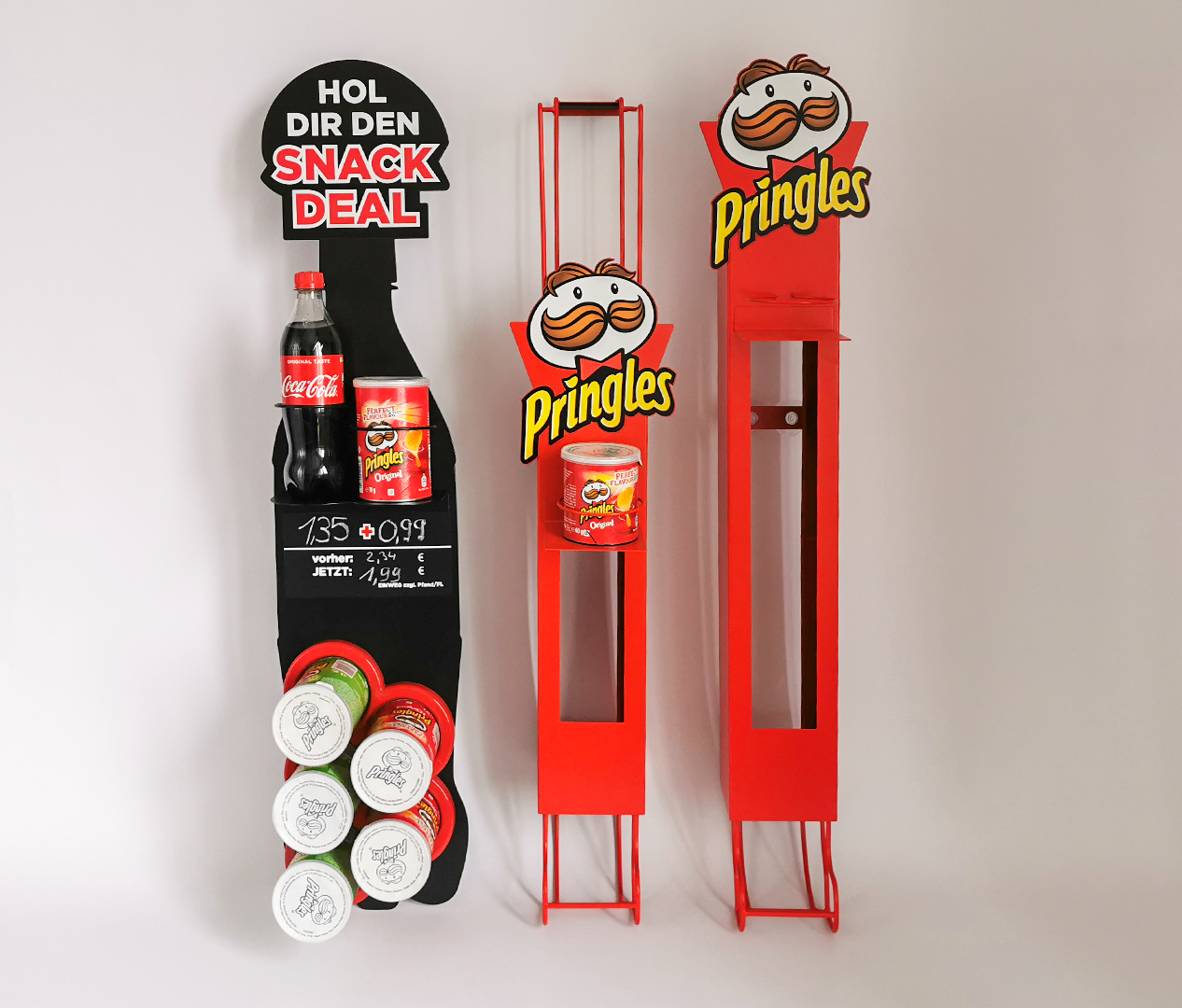 Pringles – Kühlschrank Hänger – Dosenspender – Zweyloeven Werbeproduktion GmbH