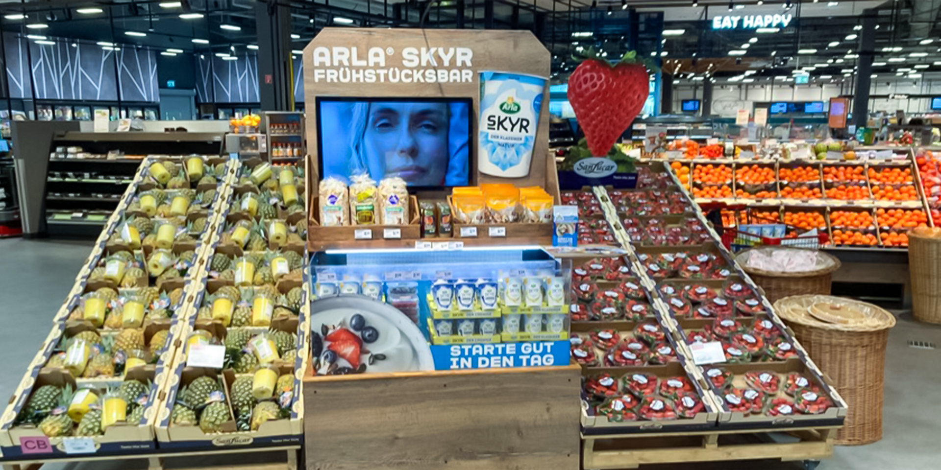 ARLA Skyr Frühstücksbar