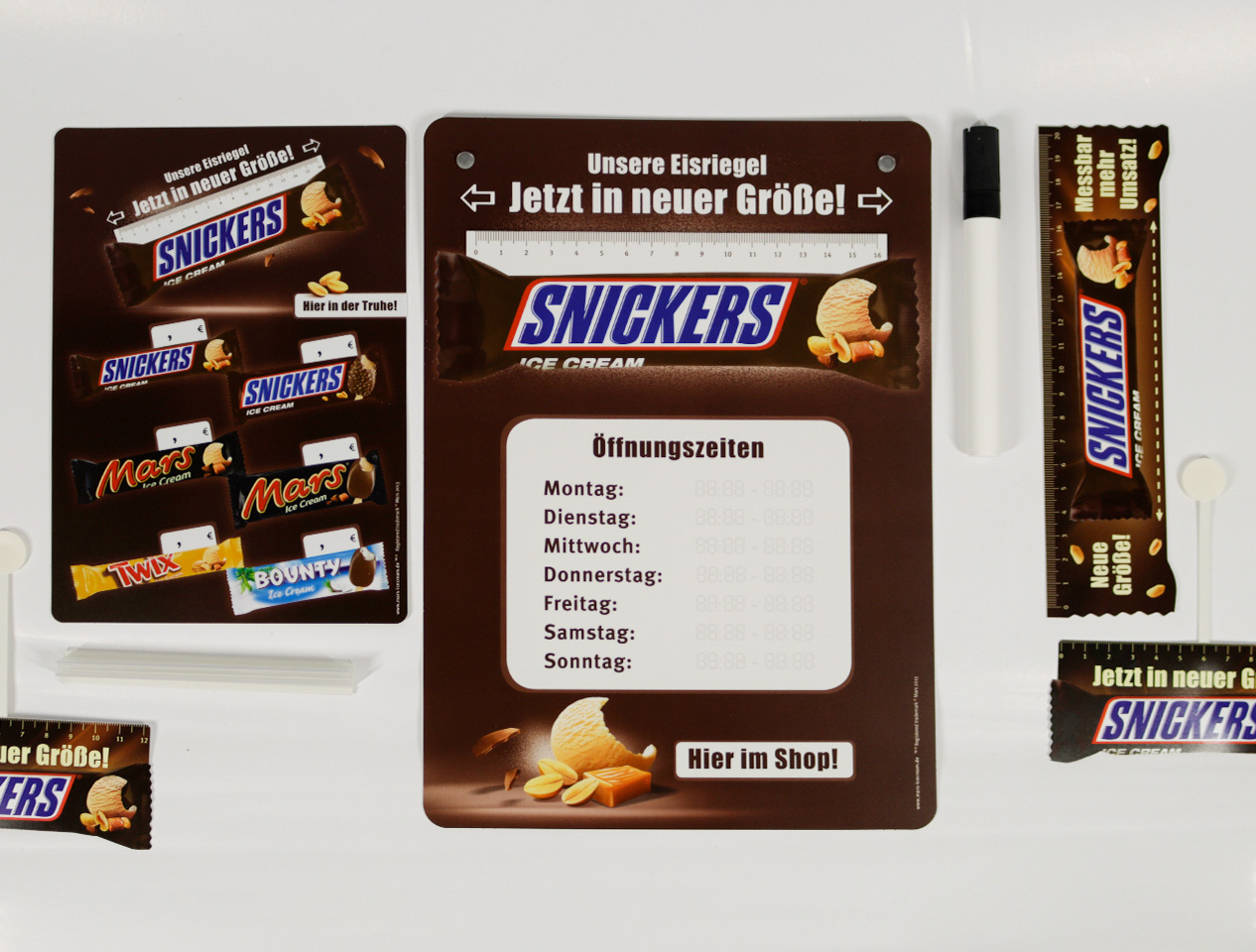 Snickers Rundumpaket für Tankstelle und Kiosk