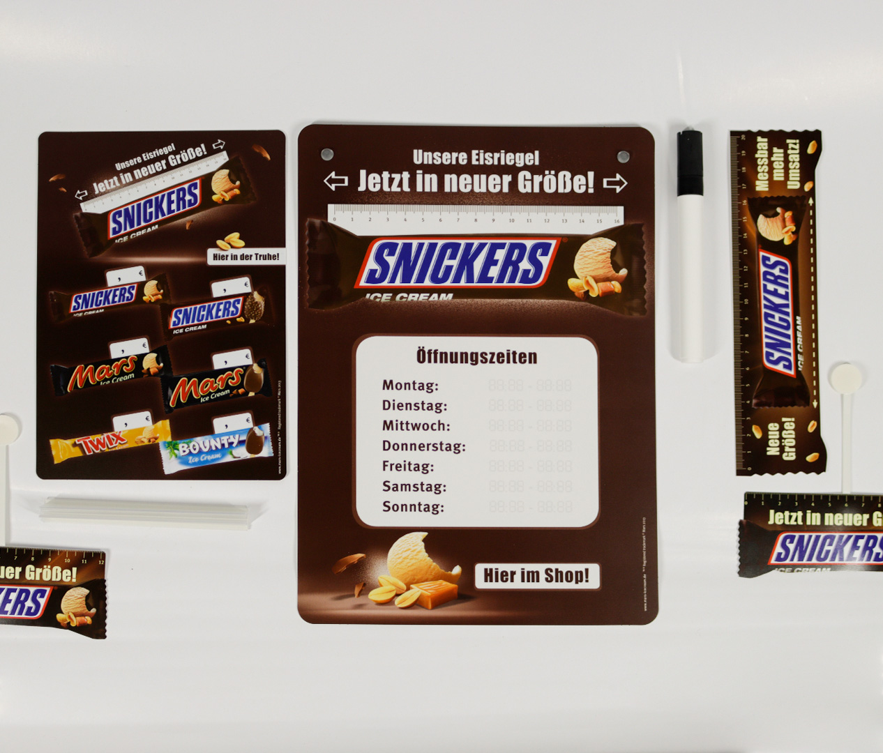 Snickers Rundumpaket für Tankstelle und Kiosk