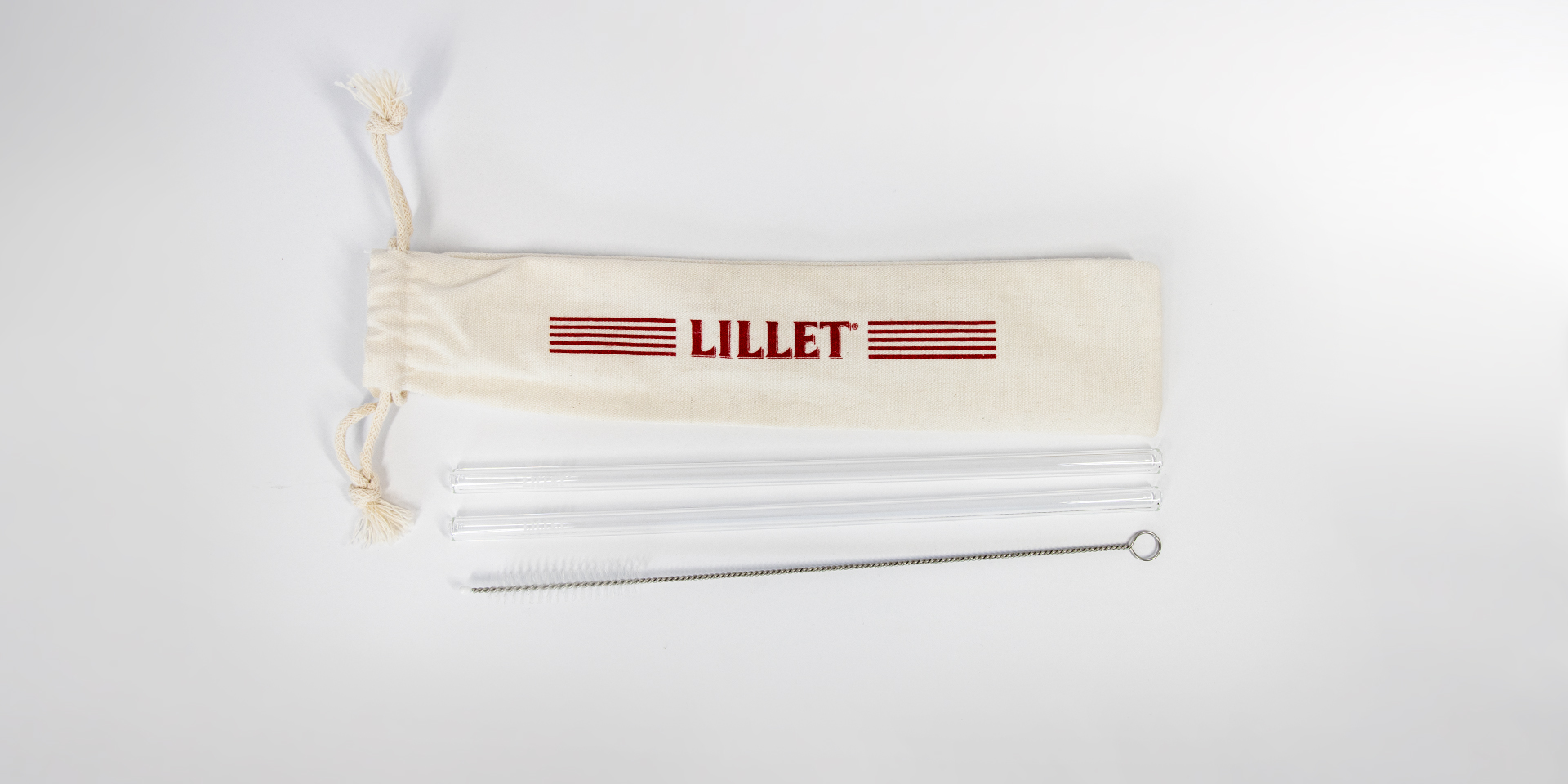 Lillet Glastrinkhalmset - ZWEYLOEVEN Werbeproduktion GmbH