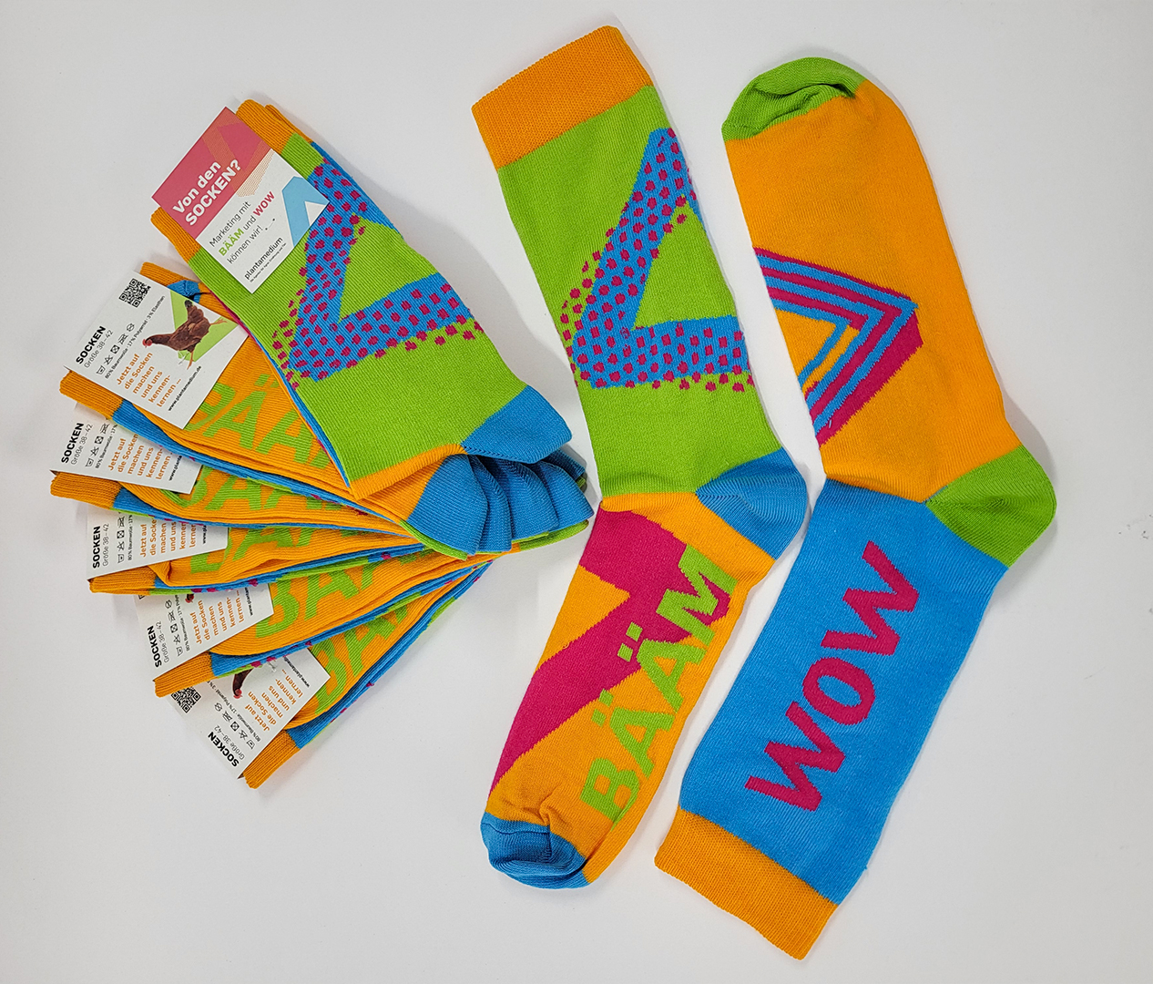 Zweyloeven Werbeproduktion GmbH - onPack: Individualisierte Socken